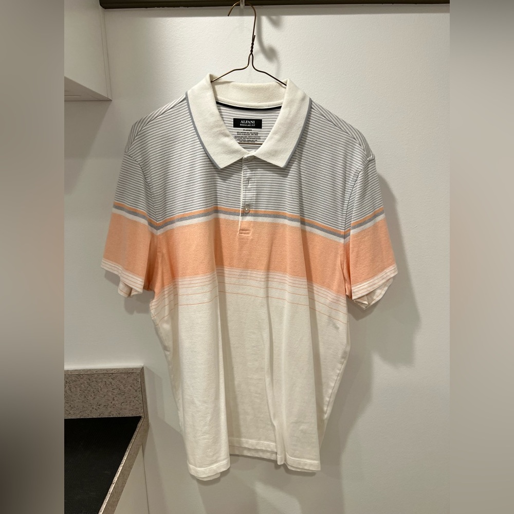 Mens Alfani regular fit polo size XL